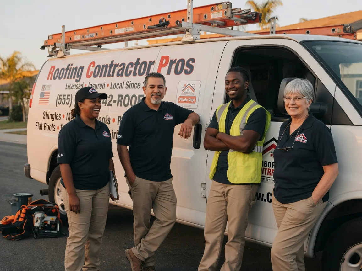 Local Roofing Contractors company in Burkettsville, OH